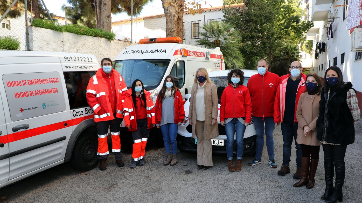 Marbella y Cruz Roja refuerzan la atención a personas sin hogar dentro del programa ‘Intemperie’