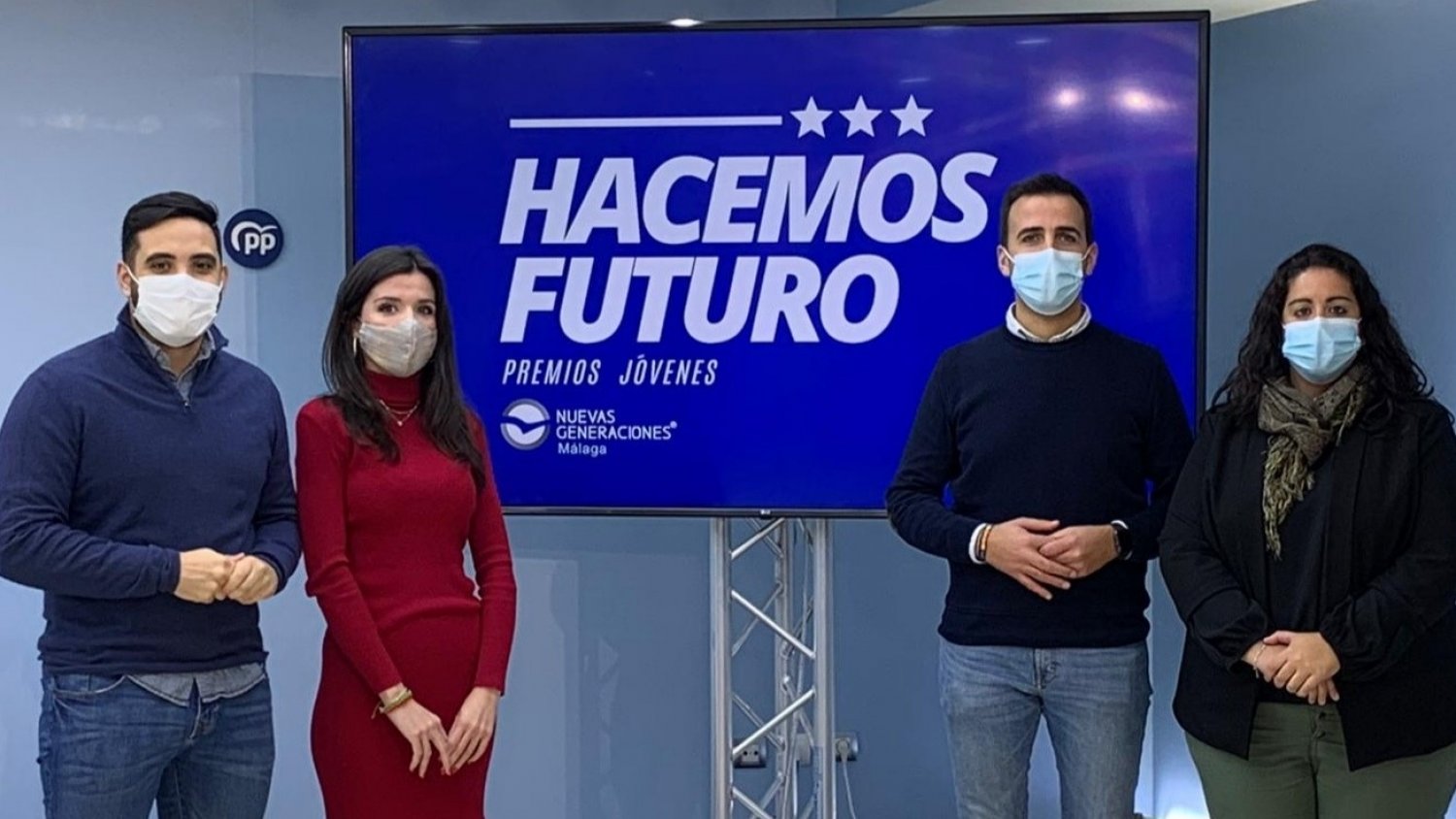 Nuevas Generaciones Málaga impulsa una campaña para reconocer el papel de los jóvenes en la pandemia