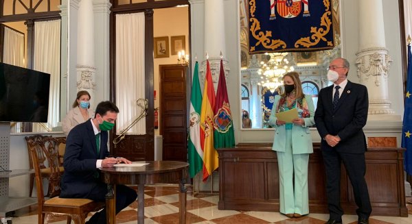 Francisco Alejandro Merino toma posesión como Titular del Órgano de Apoyo a la Junta de Gobierno de Málaga