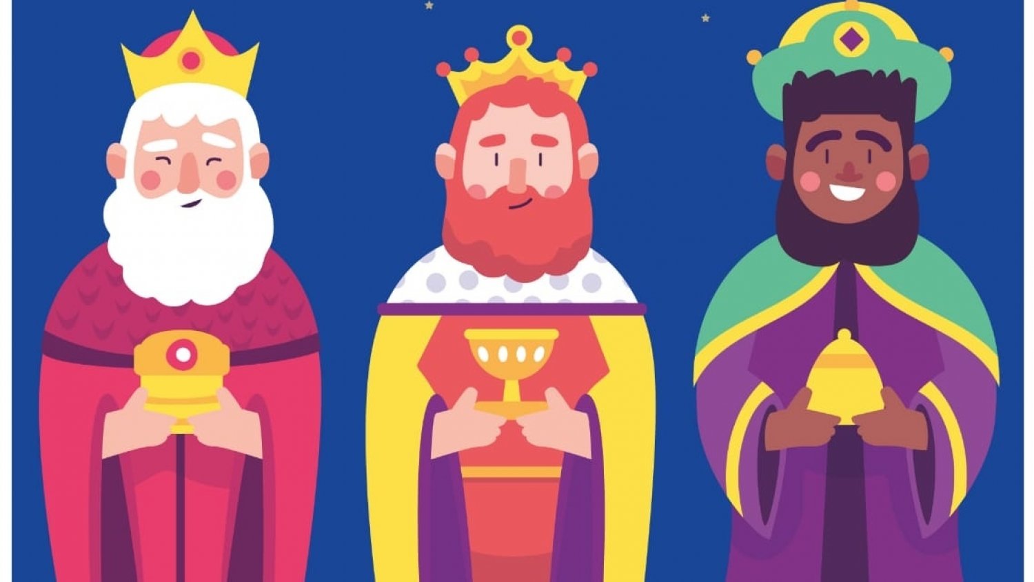 Sus Majestades de Oriente visitan el Rincón para realizar una recepción a los pequeños del municipio