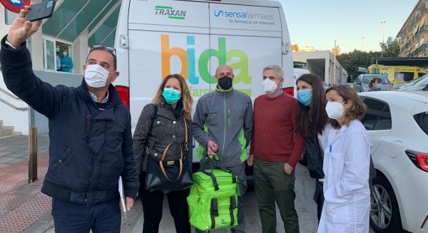 El distrito sanitario La Vega inicia el proceso de vacunación en residencias y en el Hospital de Antequera
