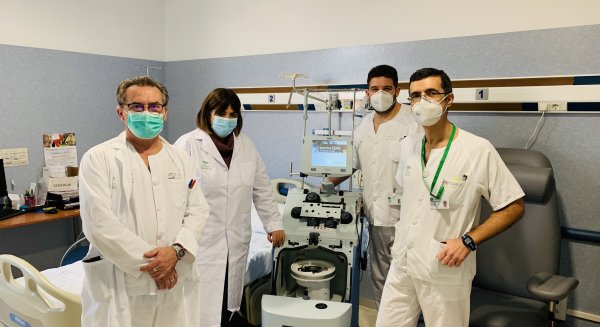 El Hospital Virgen de la Victoria incorpora un equipo de Aféresis para la realización de trasplantes medulares
