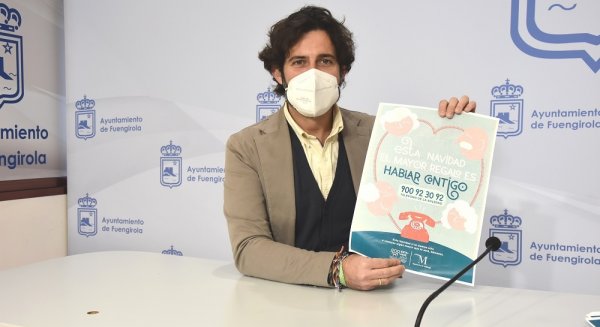 Bienestar Social anima a los mayores de Fuengirola a usar el teléfono contra la soledad de Diputación