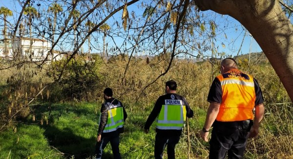 La Policía Nacional realiza una batida para localizar a un octogenario desaparecido en Málaga