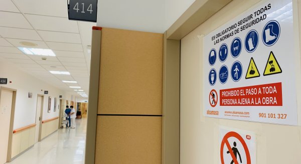 El Hospital Virgen de la Victoria avanza en las obras de adecuación de espacios para la nueva unidad de Ictus