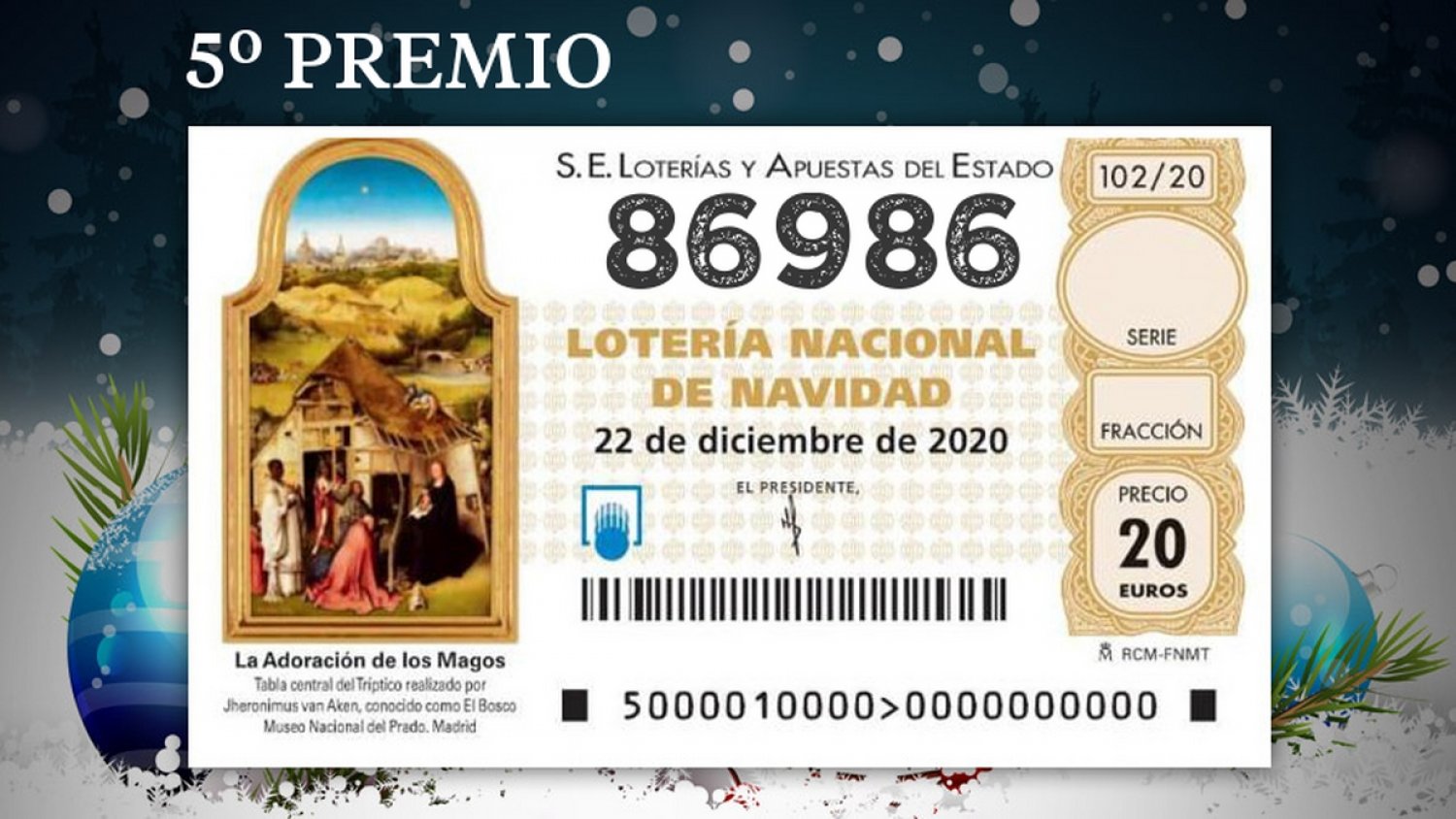 La Lotería de Navidad deja más de un millón de euros en Málaga con quintos premios