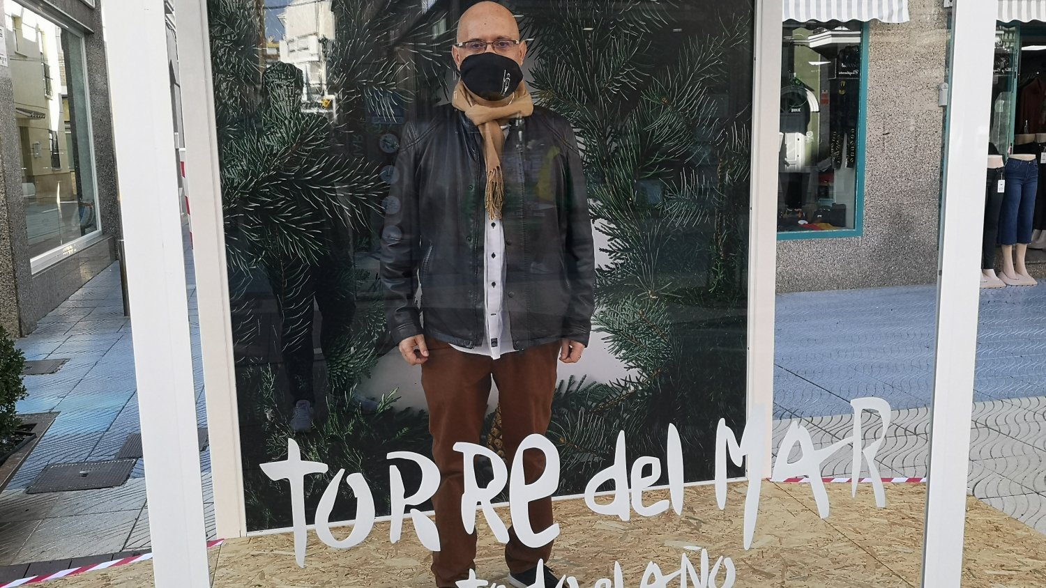 Torre del Mar instala varios photocall navideños por sus calles en su campaña de dinamización comercial