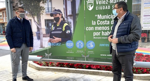'Vélez-Málaga, ciudad segura' es la nueva campaña de concienciación del Ayuntamiento contra el COVID-19