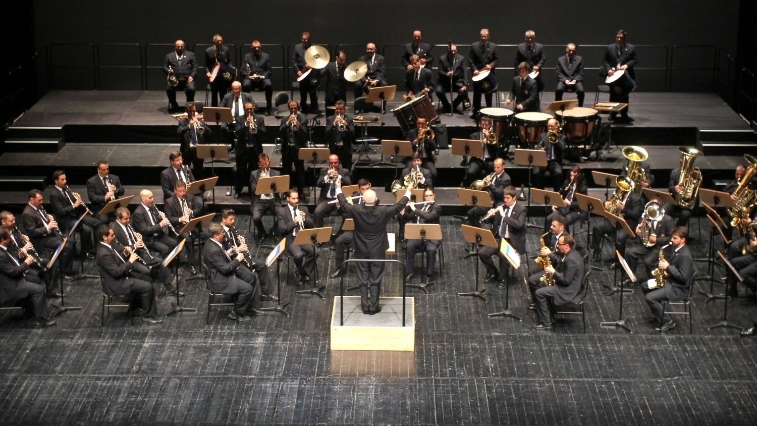 La Banda Maestro Tejera cuelga el cartel de 'completo' en el Museo de Málaga