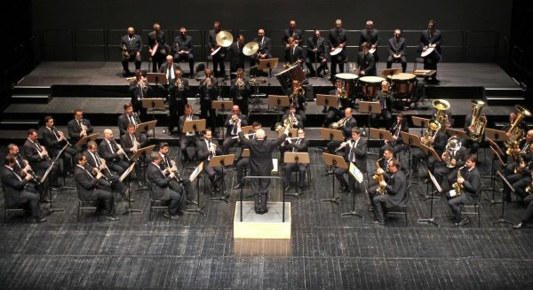 La Banda Maestro Tejera cuelga el cartel de 'completo' en el Museo de Málaga