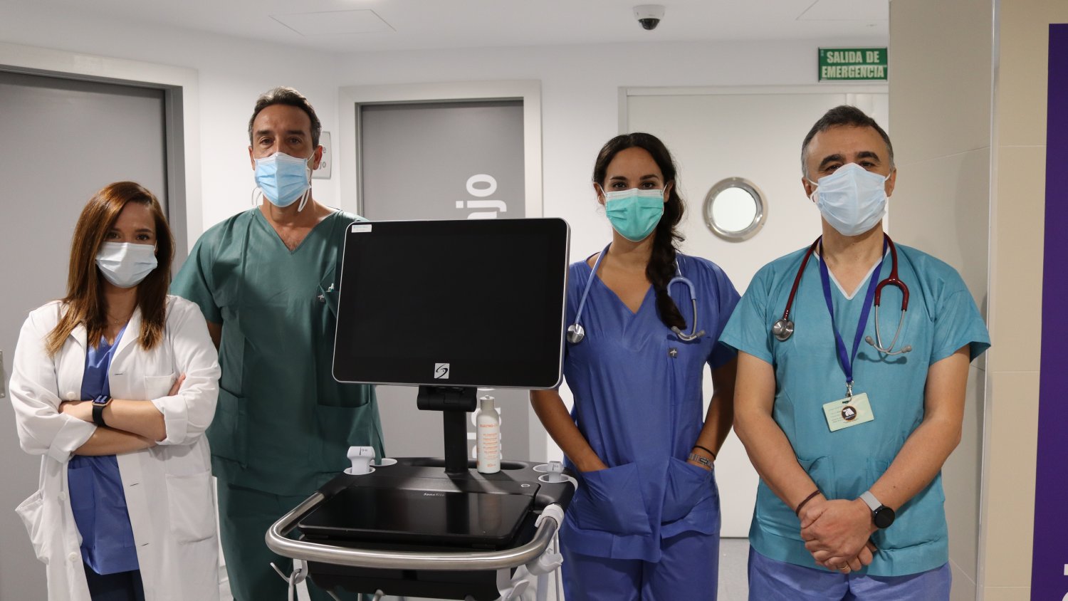 Urgencias del Hospital Regional de Málaga forma a 75 profesionales en el uso de la ecografía pulmonar