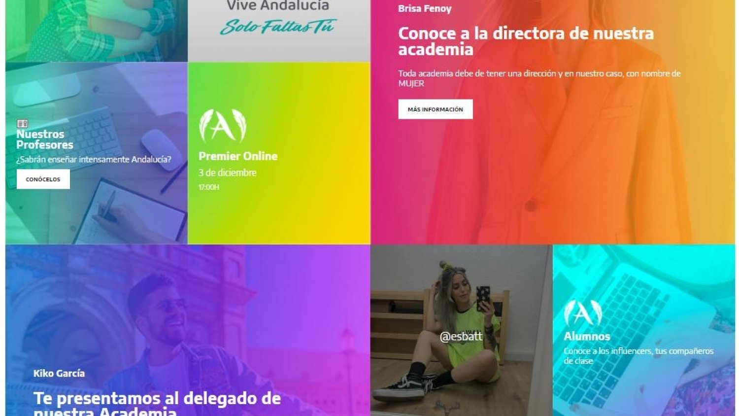 Andalucía mostrará sus atractivos a los jóvenes a través de ‘influencers’ en una novedosa acción