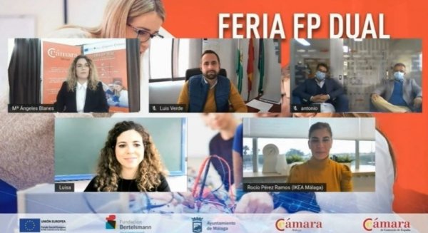 La I Feria de Formación Profesional Dual de Málaga reúne a más de 500 asistentes