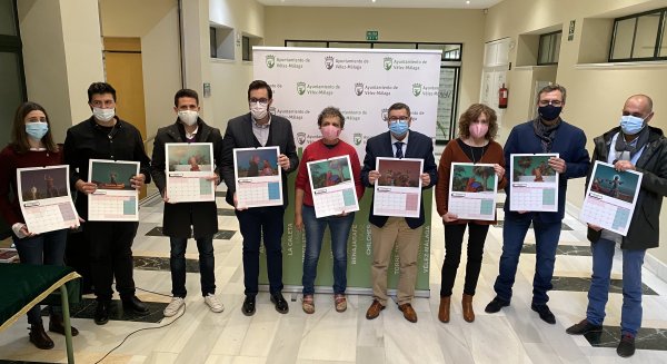 Málaga acoge la presentación del calendario solidario de la Asociación Esperanza para 2021