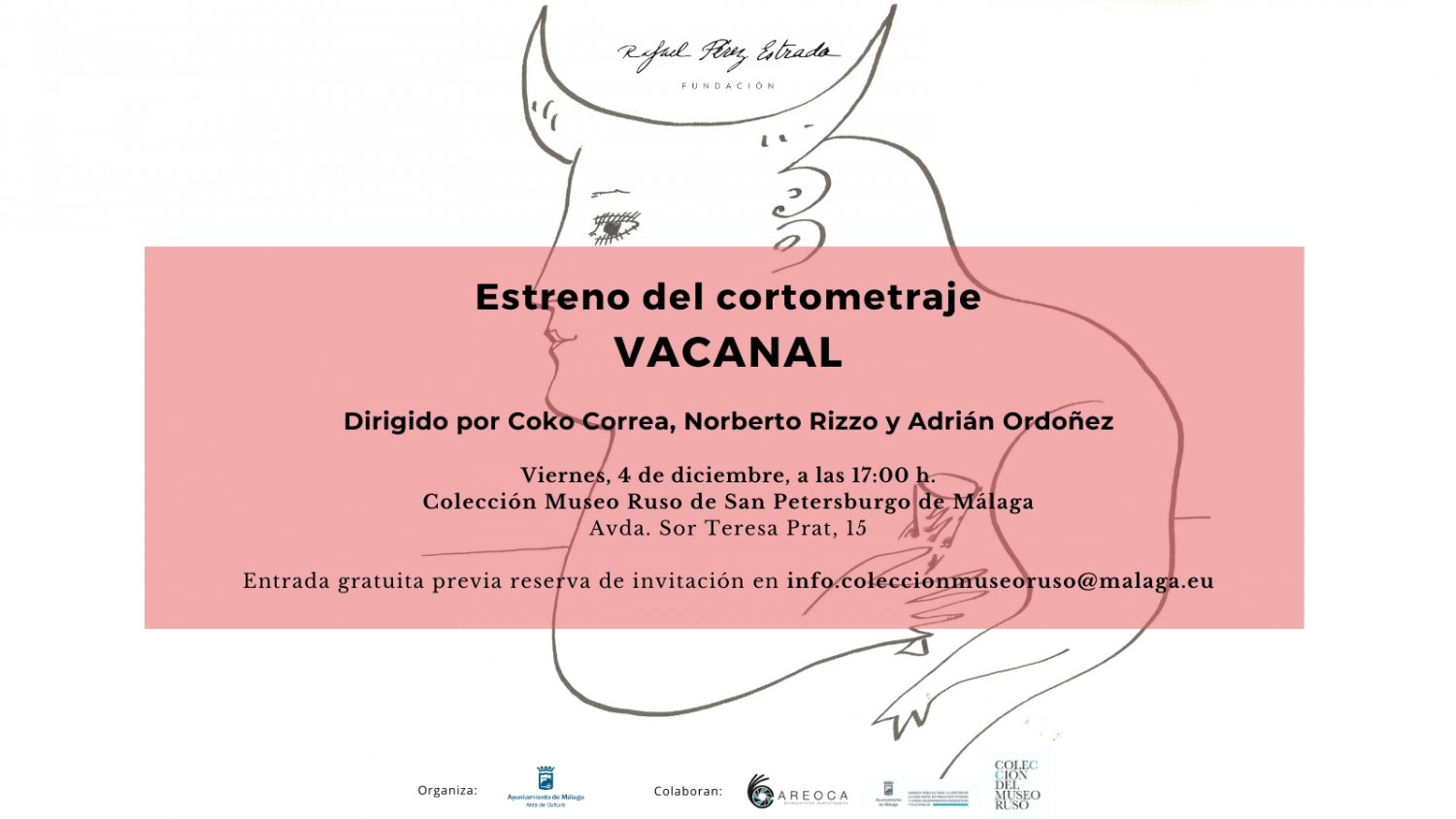 La Fundación Rafael Pérez Estrada estrena el cortometraje ‘Vacanal’ en homenaje al poeta malagueño