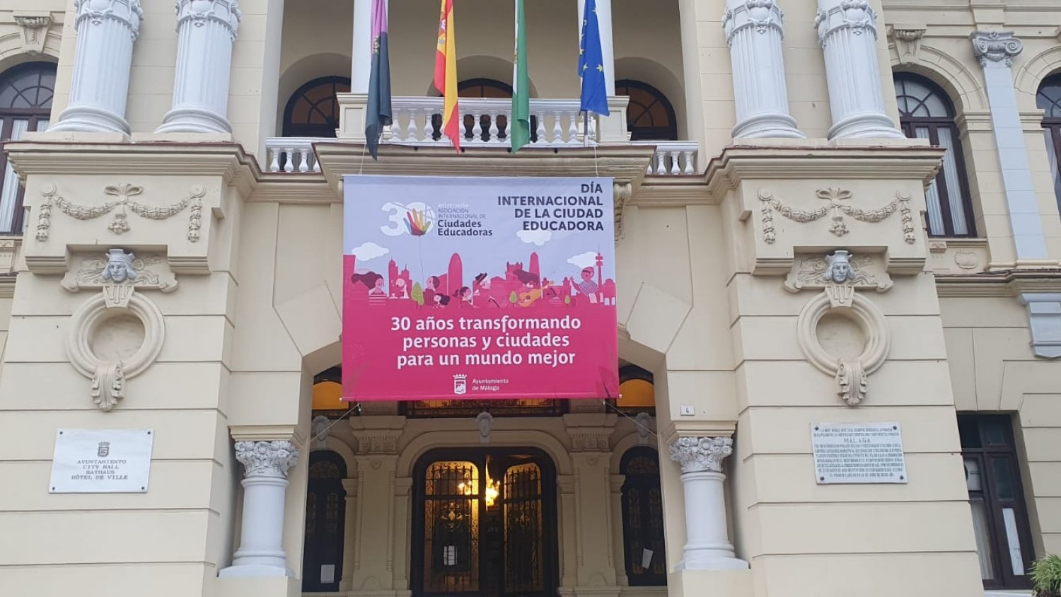 El Ayuntamiento de Málaga celebra el Día Internacional de la Ciudad Educadora