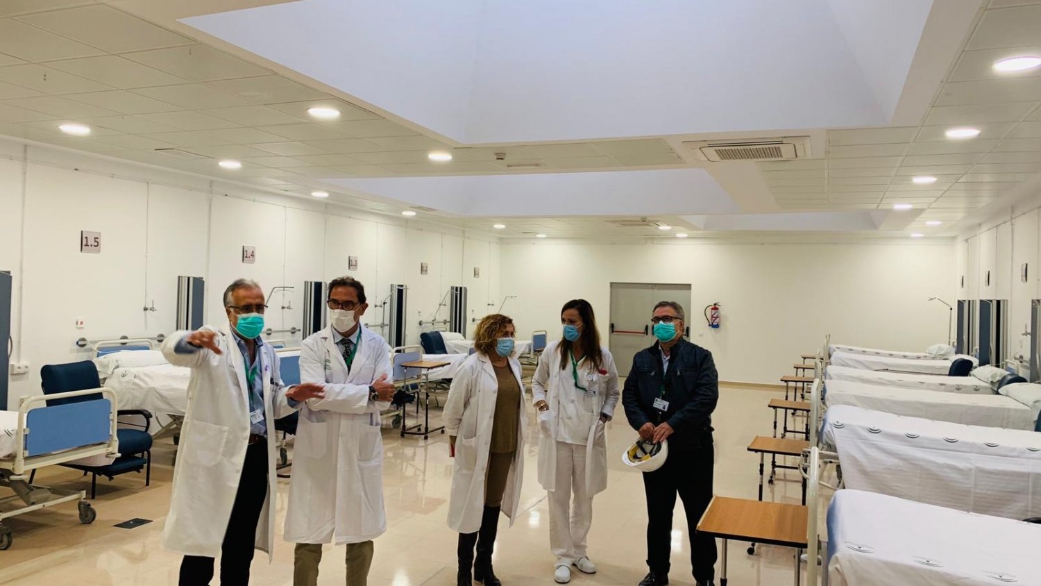 El Hospital Virgen de la Victoria dispone 22 camas adicionales para aumentar su capacidad de respuesta