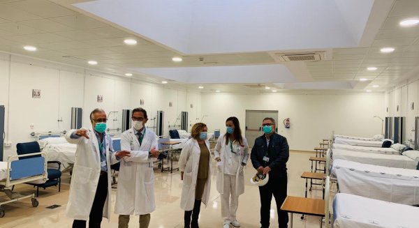 El Hospital Virgen de la Victoria dispone 22 camas adicionales para aumentar su capacidad de respuesta