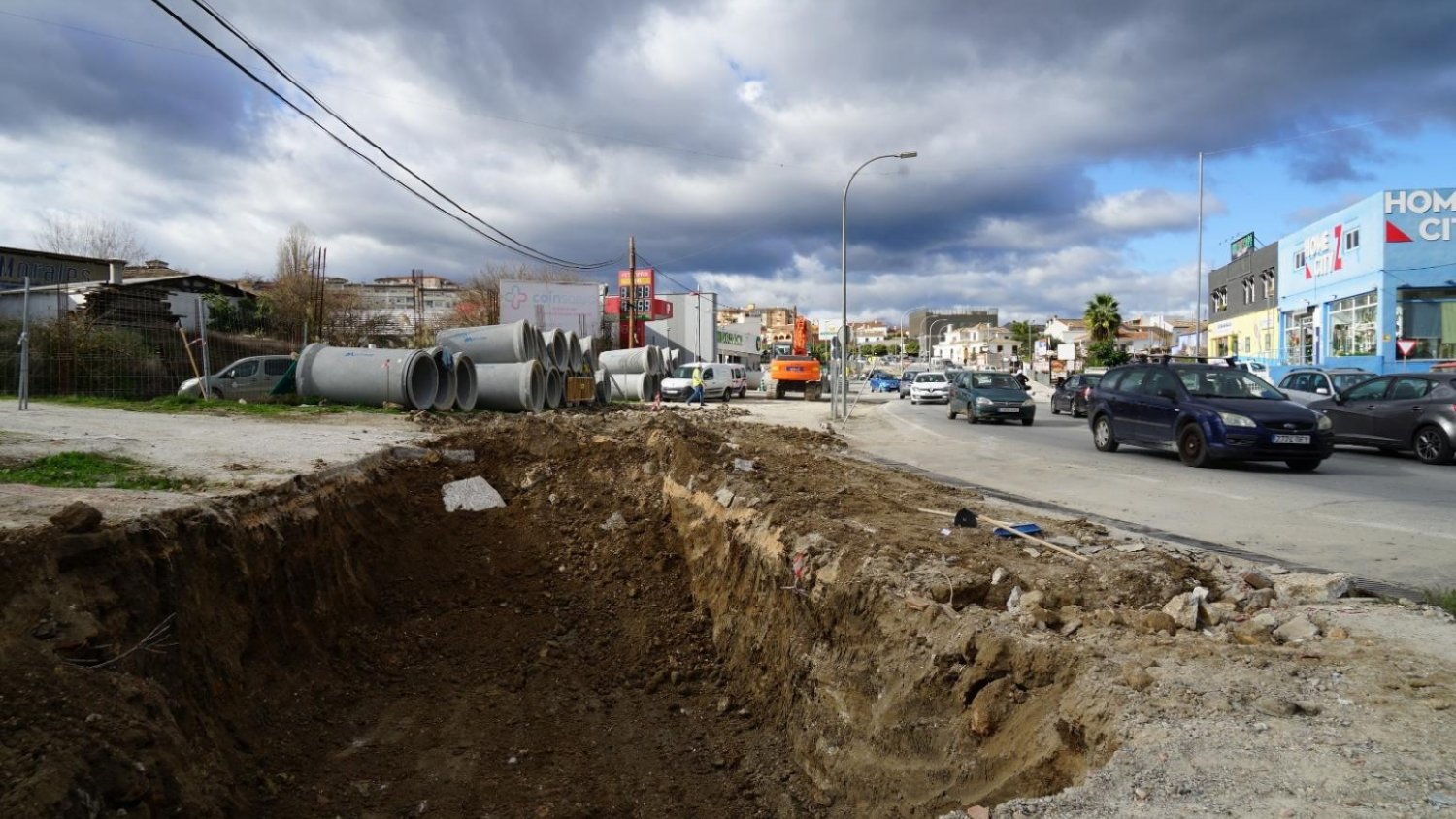 Comienzan las obras de la tercera fase de la avenida de España en Coín