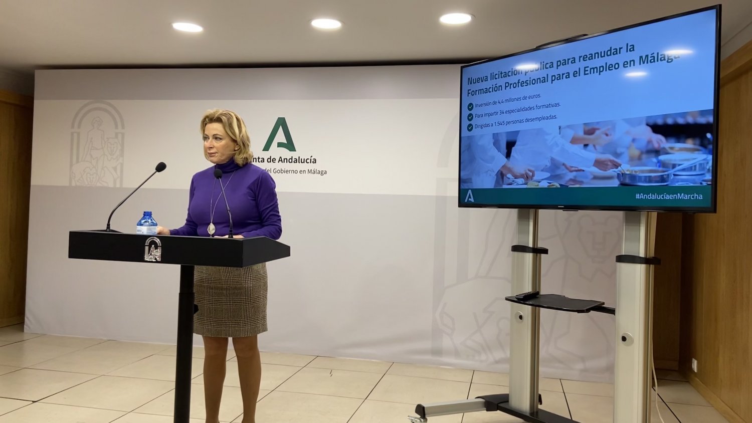 La Junta de Andalucía invierte 7,2 millones de euros para la nueva Formación Profesional en Málaga