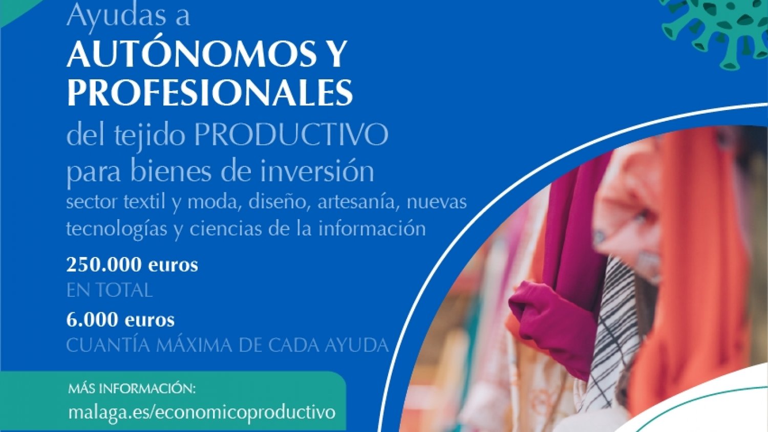 Diputación abre el plazo de ayudas destinadas al sector textil y de la moda para adquirir bienes de inversión