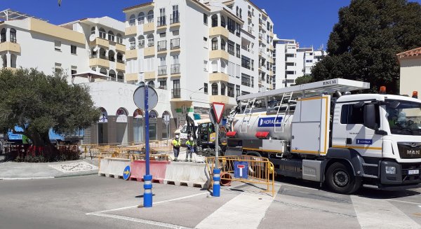 Estepona mantiene la mejora de agua y ejecuta obras en la red por 22,7 millones de euros hasta 2030