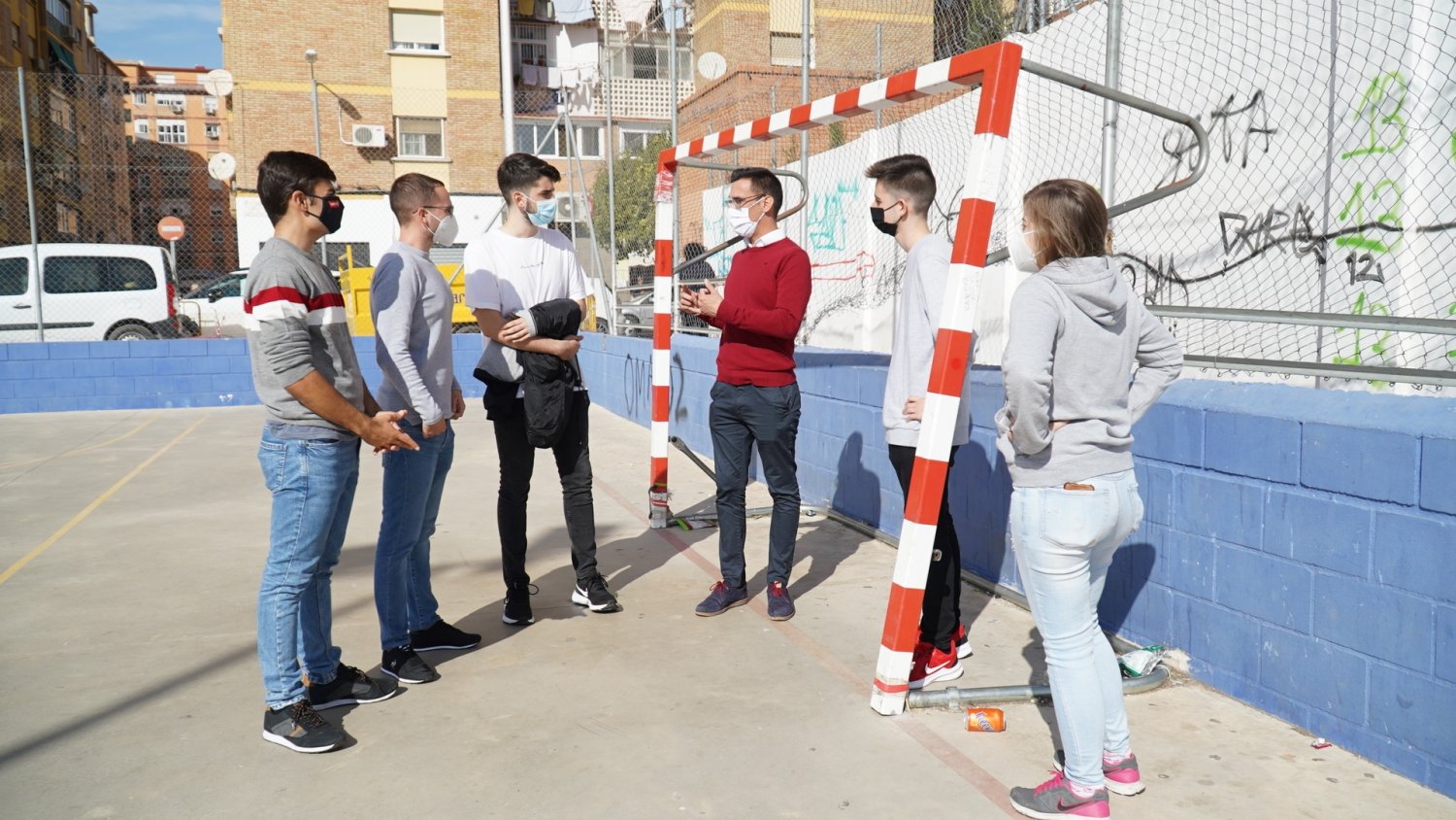 PSOE pide un estudio municipal para la mejora de las pistas deportivas de Málaga