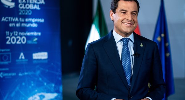 Moreno pone en valor la capacidad del sector exterior para ejercer de motor de la economía andaluza