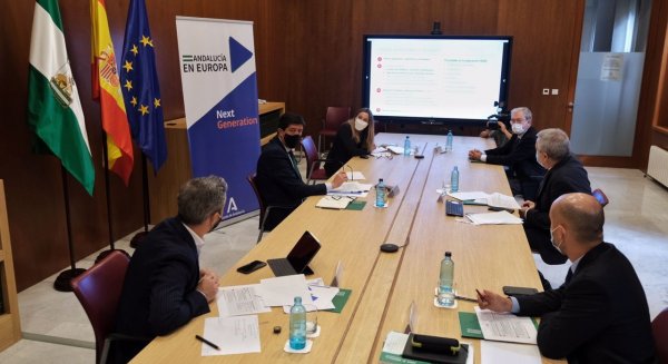 Marín confía en que los fondos europeos sirvan para la transformación competitiva de Andalucía