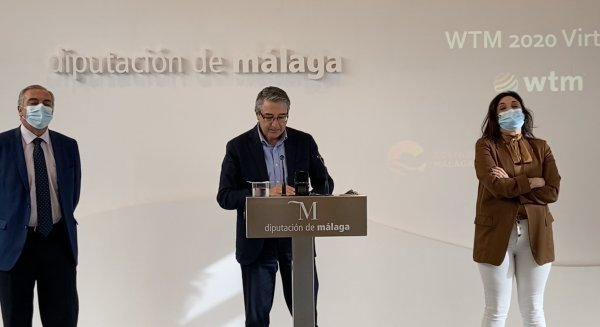 Diputación presenta el proyecto de Turismo Costa del Sol para la WTM20 del 9 al 11 de noviembre