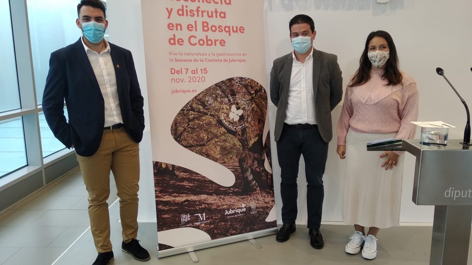 El alcalde de Jubrique presenta la Semana de la Castaña del 7 al 15 de noviembre