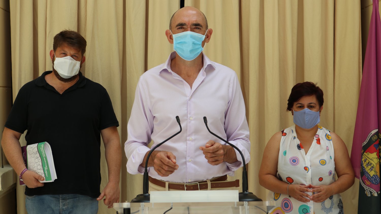 IU y Podemos proponen una condena institucional del Pleno a los actos violentos de ultraderecha en Huelin