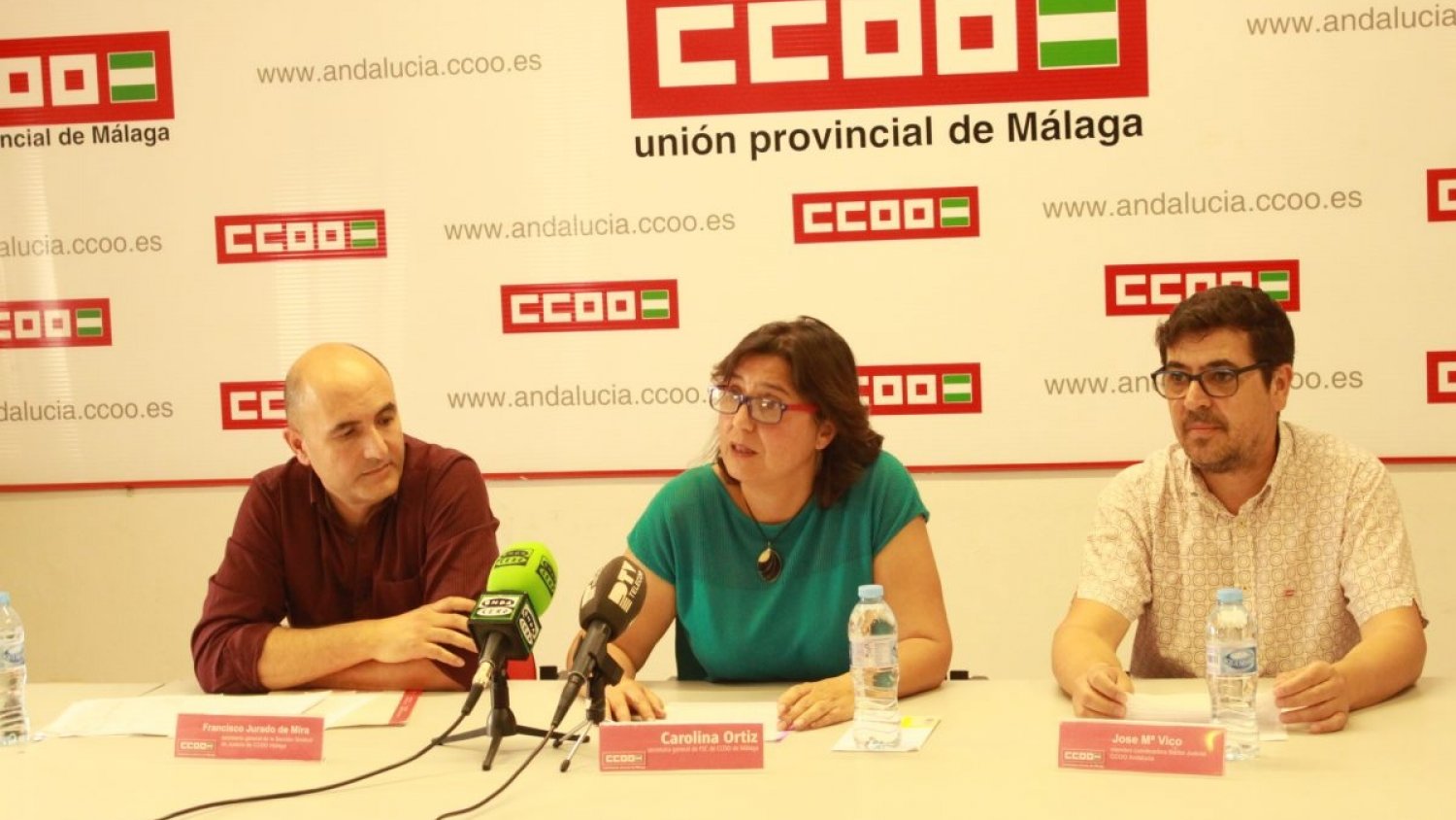 CCOO denuncia el recorte injustificado del plus de productividad del personal sanitario malagueño