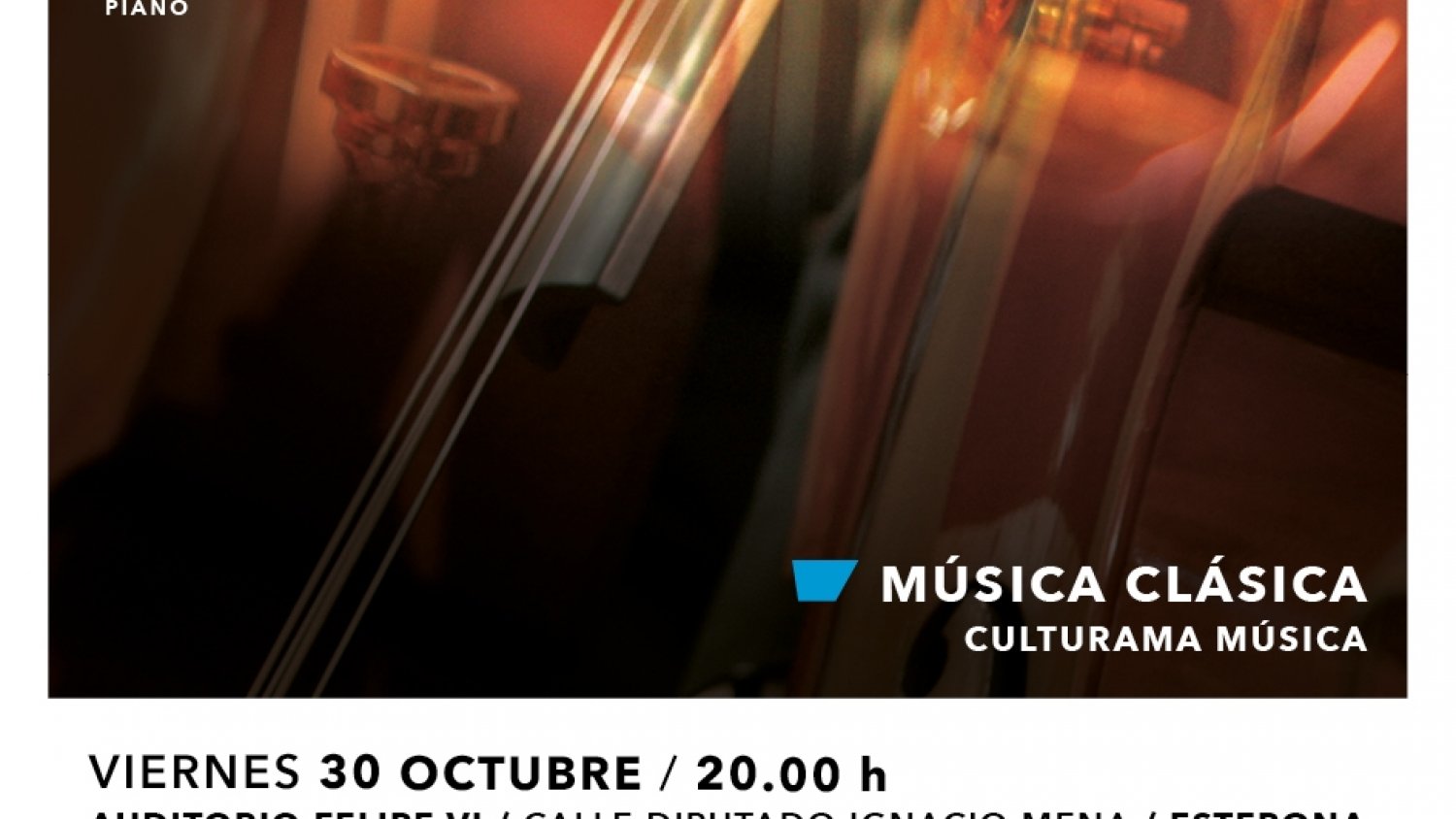 Diputación  de Málaga prepara un noviembre cultural con conciertos de diversos estilos musicales