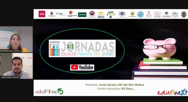 El Proyecto Edufinet de Unicaja inicia online las XII Jornadas de Educación Financiera para Jóvenes