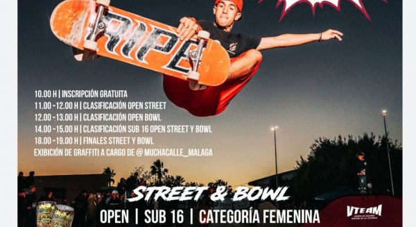 Rincón de la Victoria reúne a los mejores skaters en el segundo Open Skate