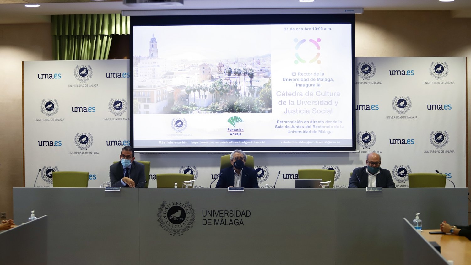 Fundación Unicaja y la Universidad de Málaga crean la ‘Cátedra Cultura de la Diversidad y Justicia Social’