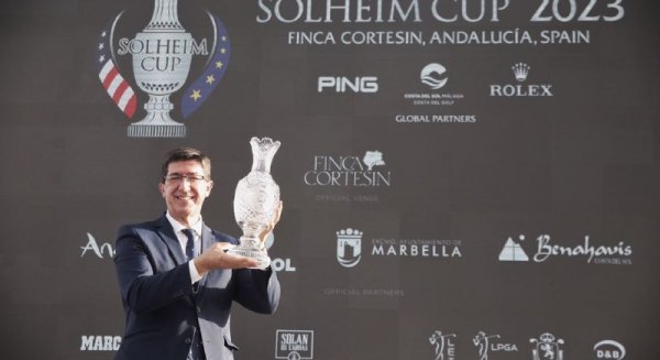 Marín destaca que la Solheim Cup 2023 refuerza la imagen de Andalucía como referente internacional