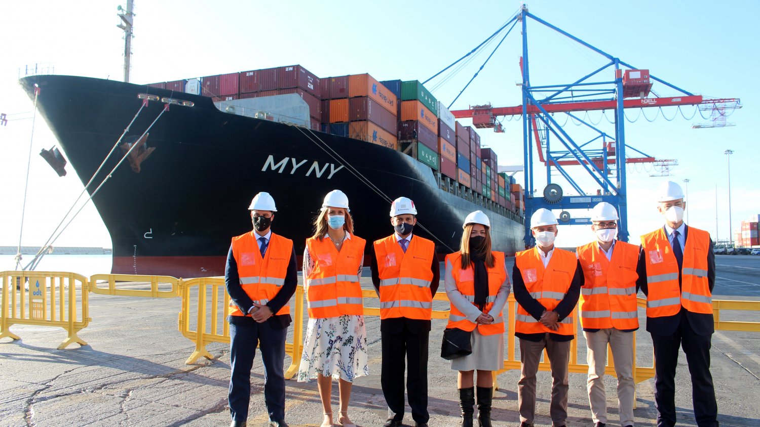 Málaga es puerto de escala de una línea de mercancías que conecta América con Europa