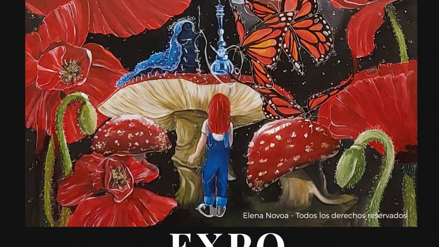La Casa de Las Tejerinas acoge una exposición de la ilustradora Elena Novoa