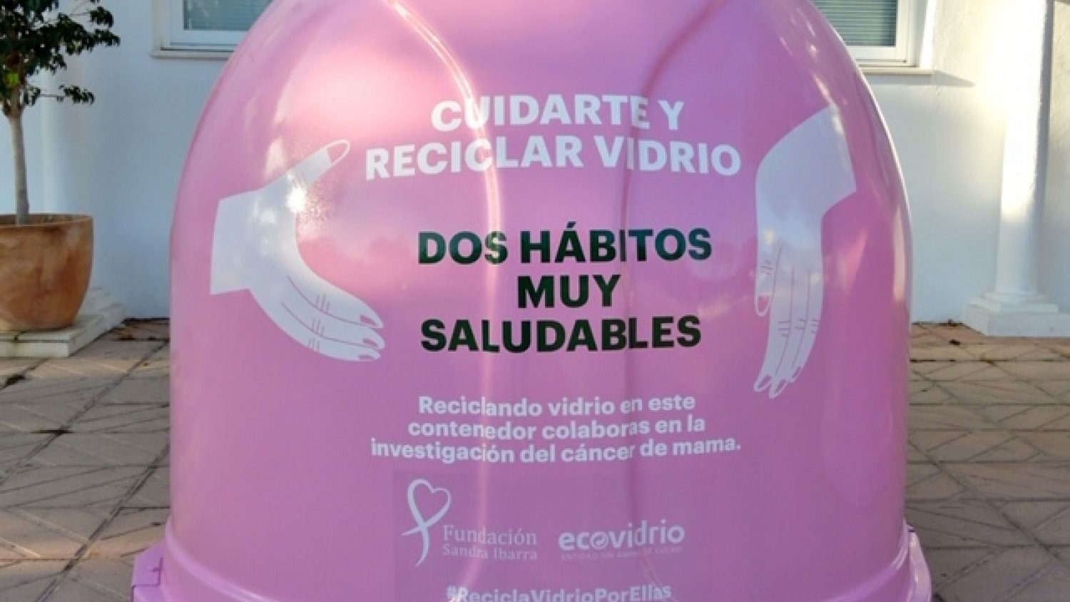Ecovidrio presenta la campaña 'Recicla Vidrio por ellas' por el Día Mundial del Cáncer de Mama