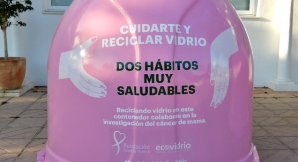 Ecovidrio presenta la campaña 'Recicla Vidrio por ellas' por el Día Mundial del Cáncer de Mama