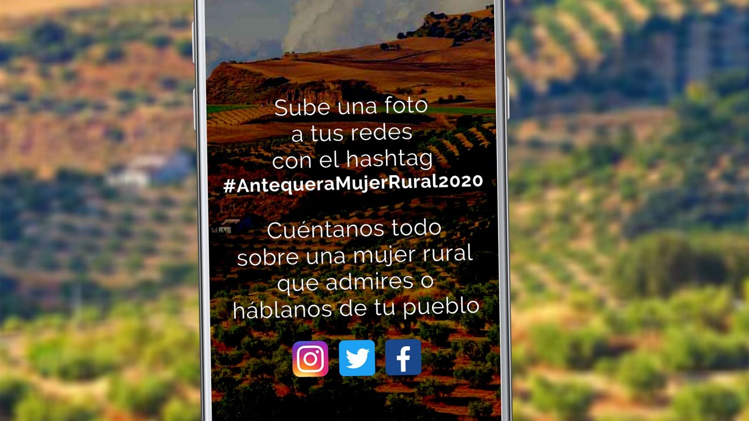 Antequera promueve una campaña en redes sociales para contribuir a la visibilización de la mujer rural