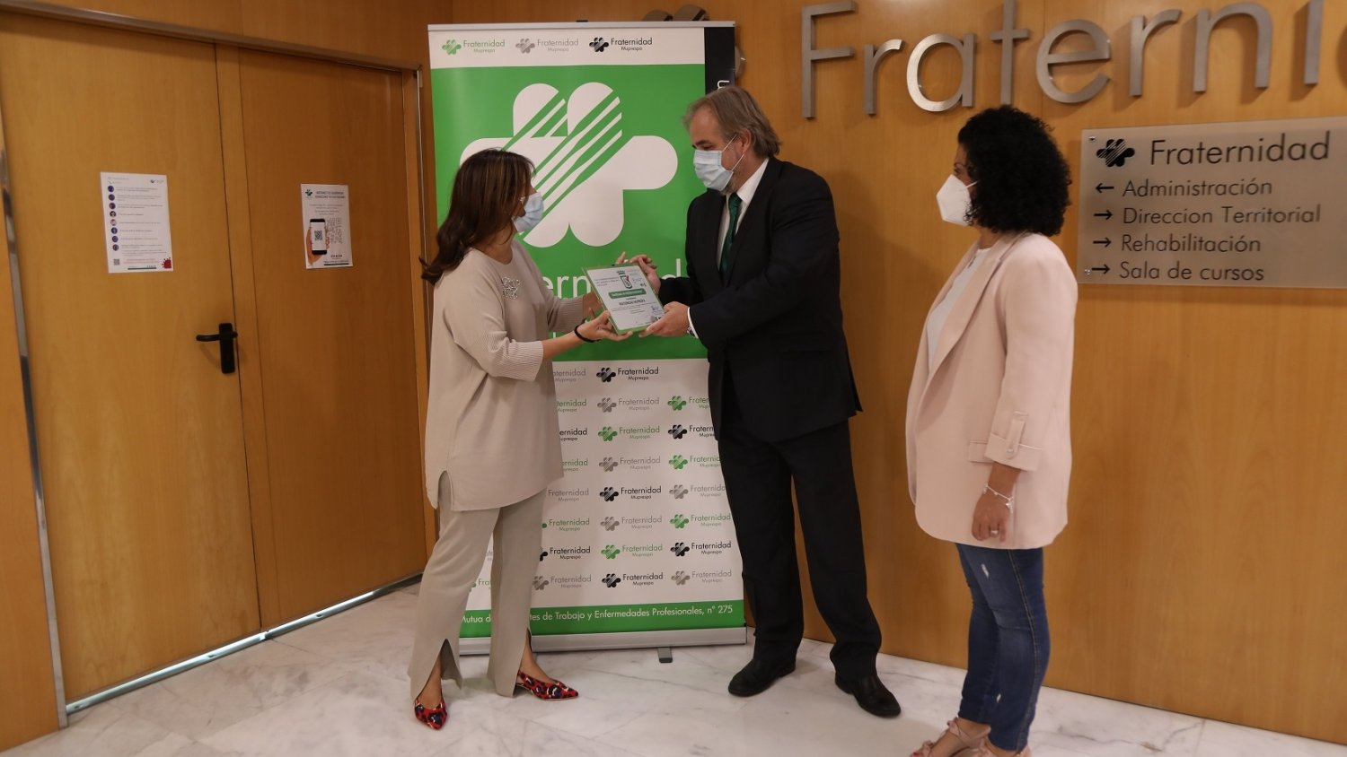 El Ayuntamiento de Málaga renueva el certificado de Calidad Ambiental Municipal a Fraternidad Muprespa