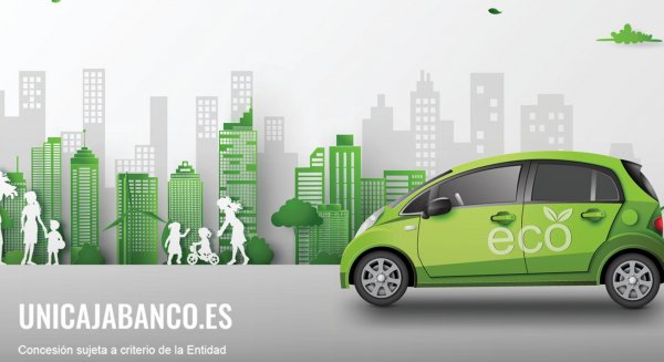Unicaja Banco lanza su primer préstamo verde para la adquisición de vehículos ecológicos