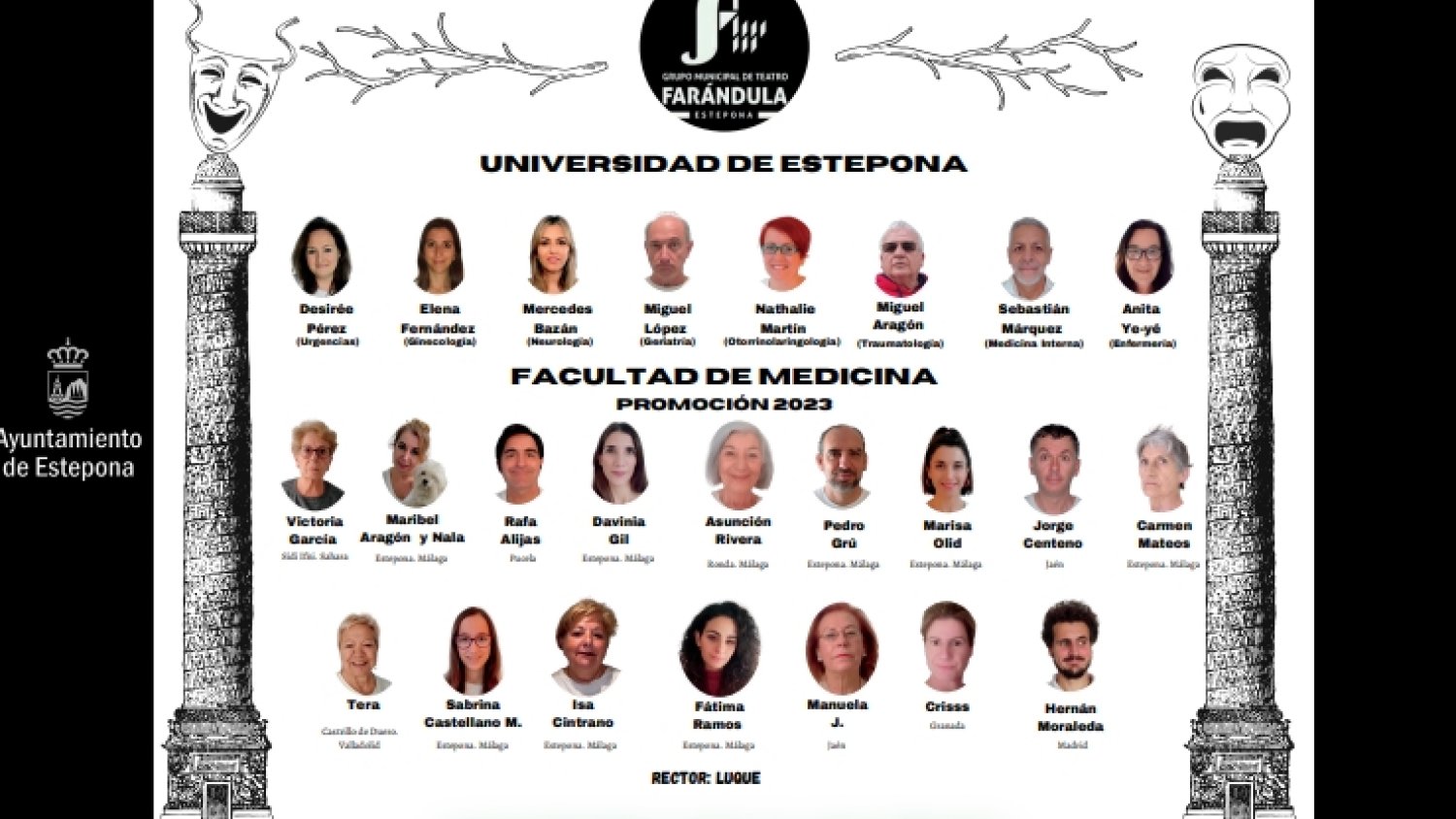 El grupo de teatro ‘Farándula’ reestrena 'Medicarte' en el Centro Cultural Padre Manuel