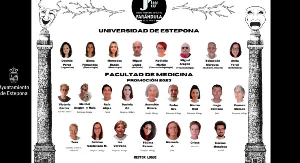 El grupo de teatro ‘Farándula’ reestrena 'Medicarte' en el Centro Cultural Padre Manuel