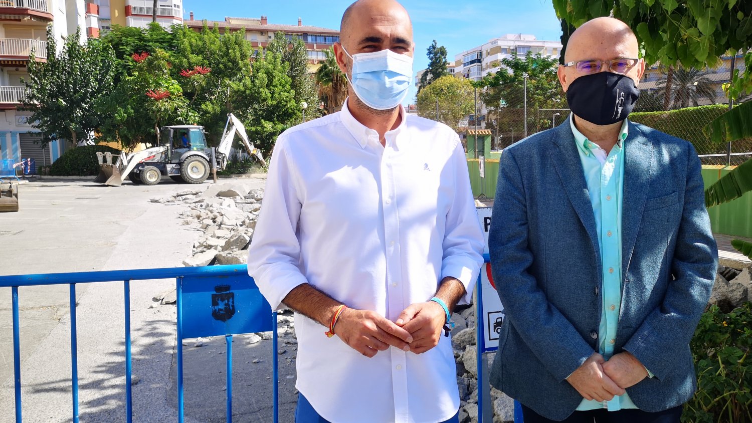 Torre del Mar comienza las obras de remodelación del párking de la calle doctor Marañón