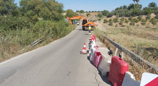 Diputación invierte 48.000 euros en el arreglo de la carretera de Villafranco del Guadalhorce