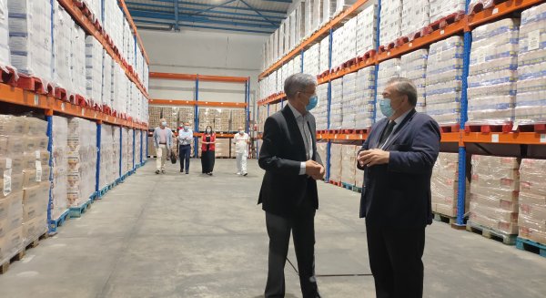 El Gobierno distribuye en Málaga 1,6 millones de kilos de alimentos a personas en riesgo de exclusión social